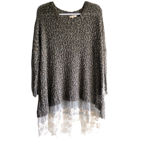 Popcorn Sweater Dress - Picture 1 of 6